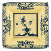 Ginori Oriente Italiano Citrino Small Square Tray / Vide Poche